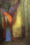 Odilon Redon, Winged Old Man with a Long White Beard